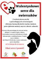  Walentynkowe serce dla zwierząt